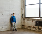 Heavyweight Pullover in Blue