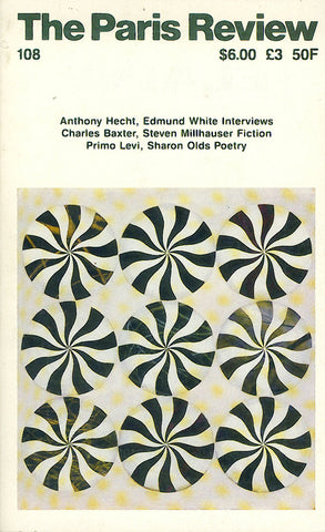 The Paris Review 108 Fall 1988 by Plimpton, George A. et. al