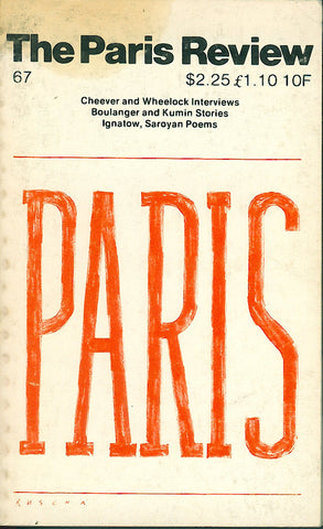 The Paris Review No. 67 Fall 1976