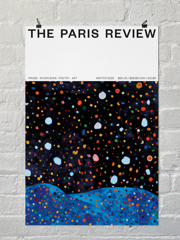 Poster–Cover of The Paris Review No. 242, Winter 2022