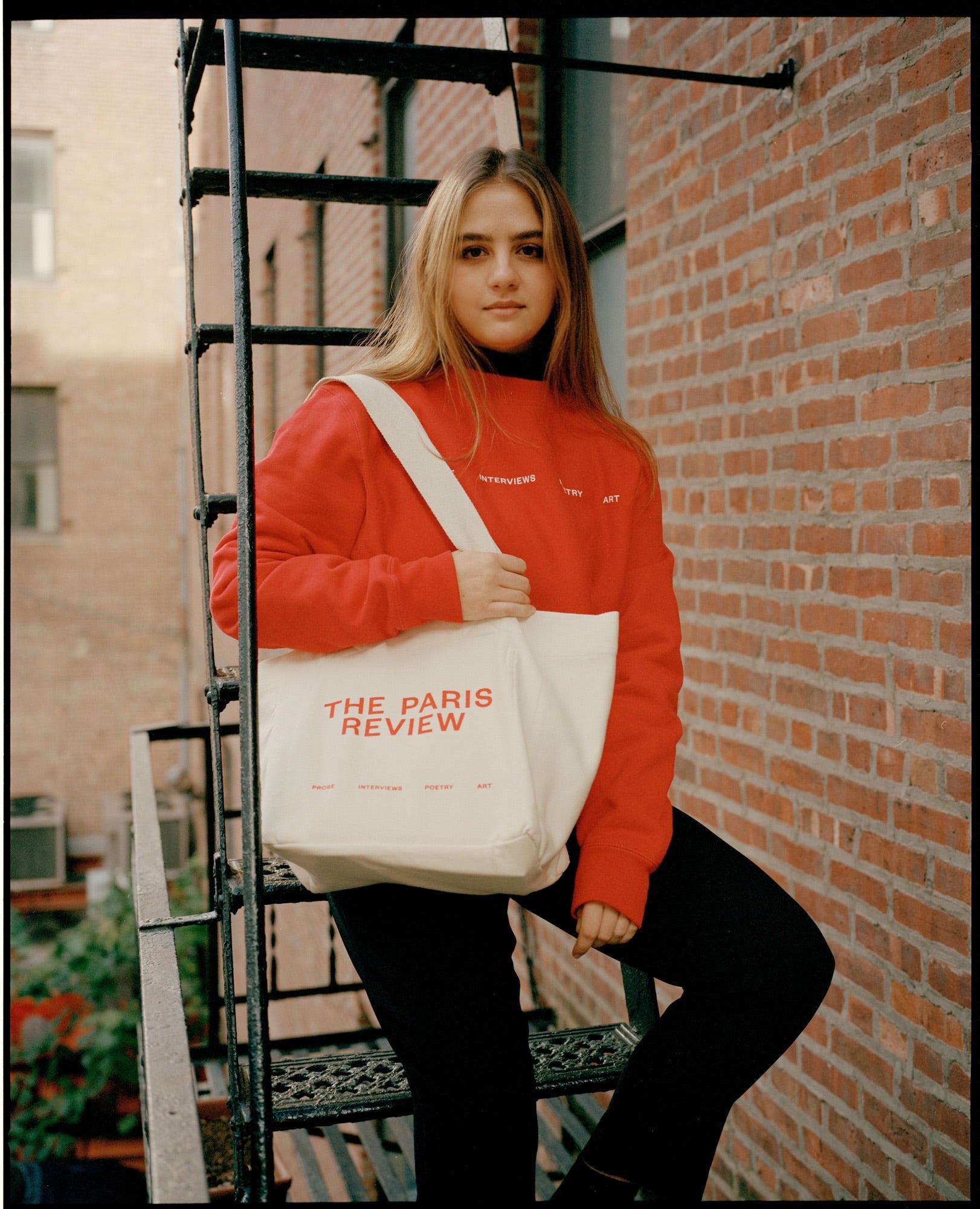 Reversible Pocket Tote – The Paris Review